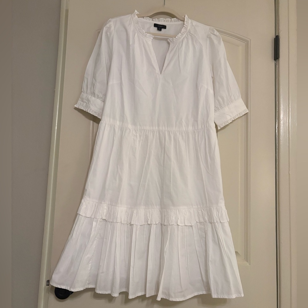 J. Crew White Mini Dress